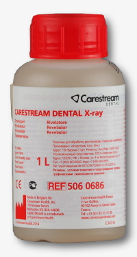 Carestream Dental (Kodak)
Carestream Dental X-ray (Kodak) 1L დეველოპერი